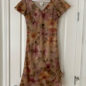 Vintage Floral Dress